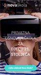 Mobile Screenshot of novaskola.hr